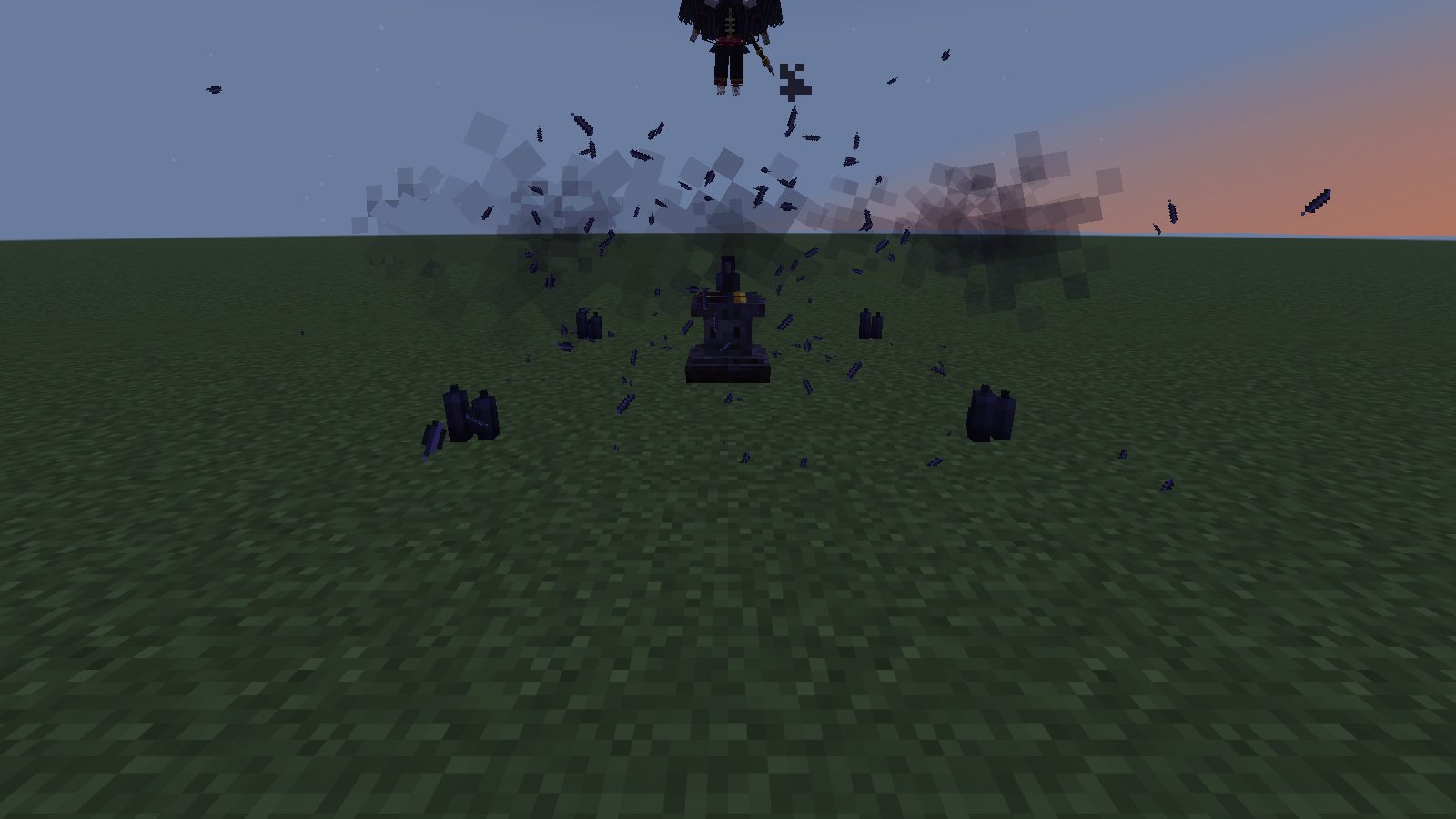 Corvus dives in